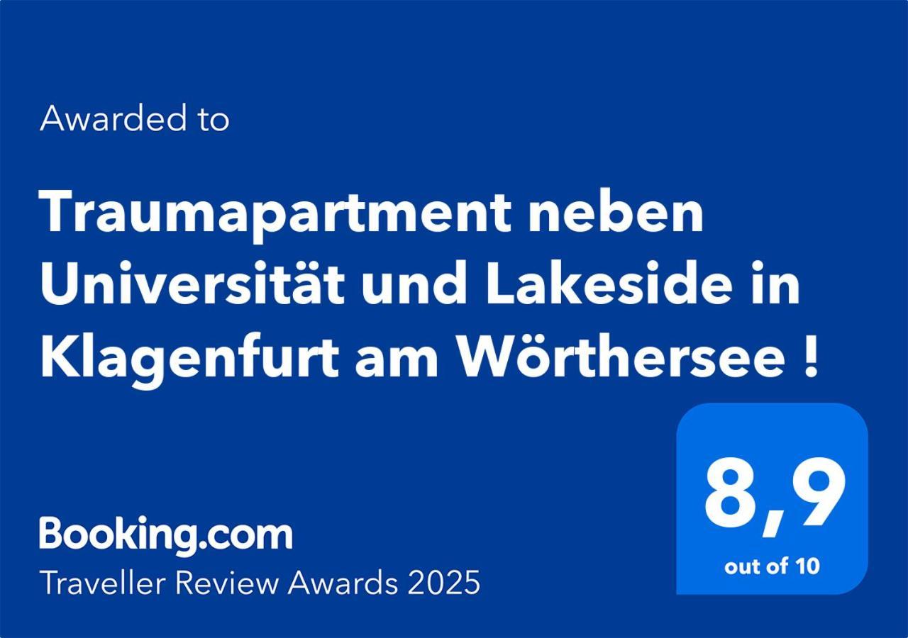 Traumapartment Neben Universitaet Und Lakeside In Klagenfurt Am Woerthersee ! Экстерьер фото